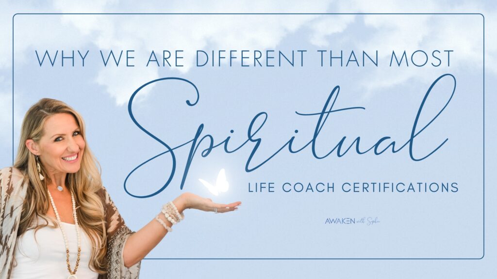 Why WE are different than most Spiritual Coach Certifications