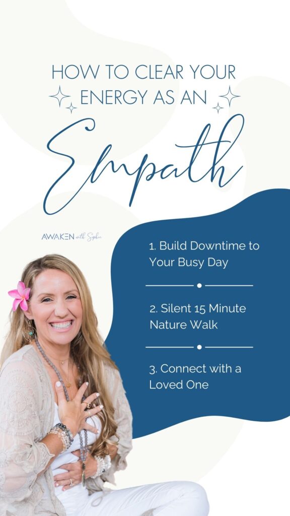 How To Clear Energy as an Empath