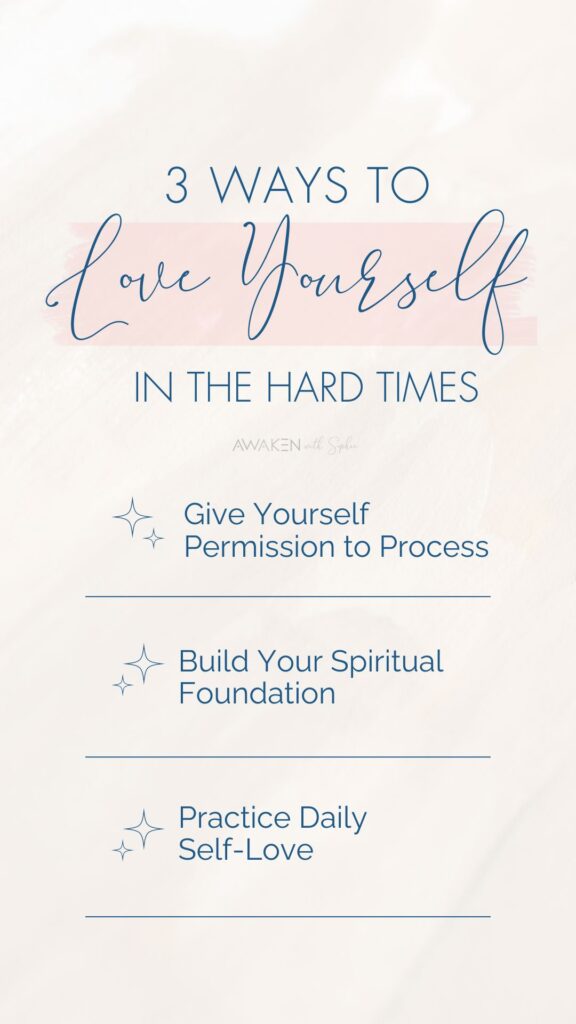 How to Love Yourself In the Hard Times with Sophie Frabotta