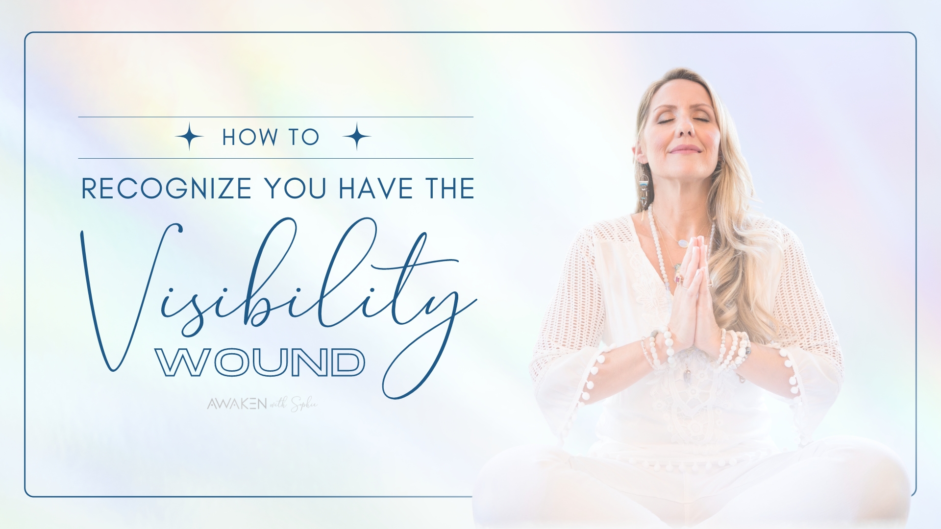 How to Recognize a Visibility Wound By Sophie Frabotta